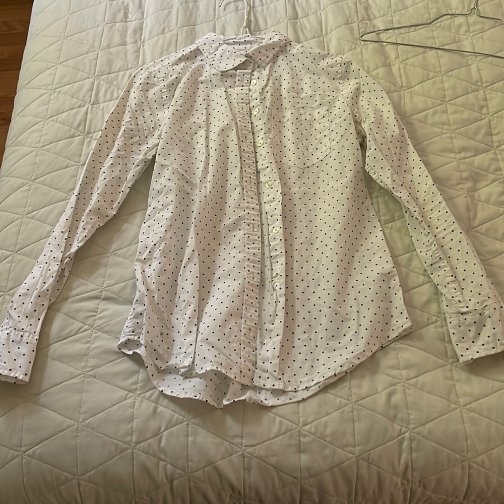 Polkadot button up